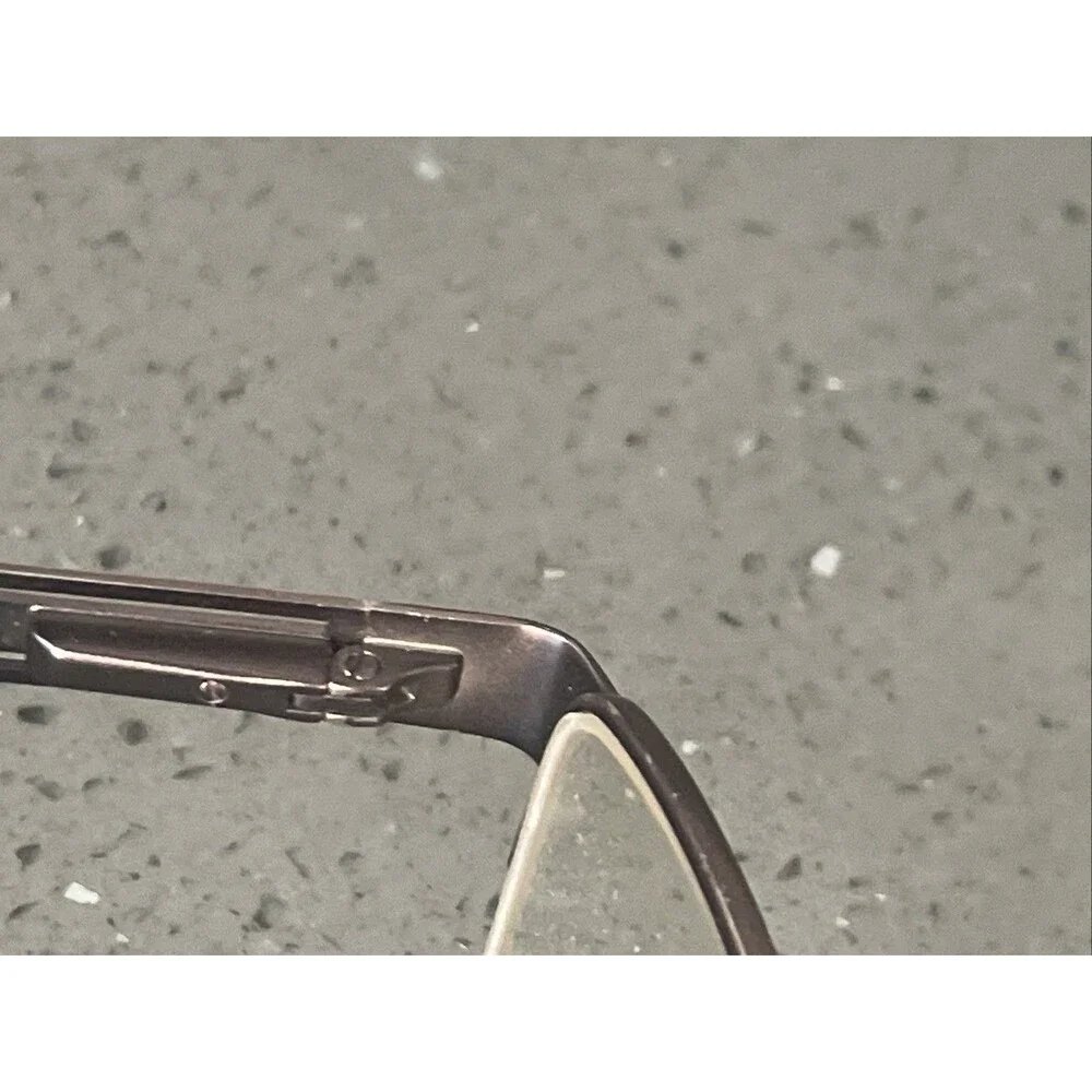 SUPERFLEX SF-424 C.3 brown SPORTS WRAP EYEGLASSES FRAMES ONLY half rim 54-18-145